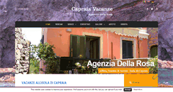Desktop Screenshot of capraiavacanze.it